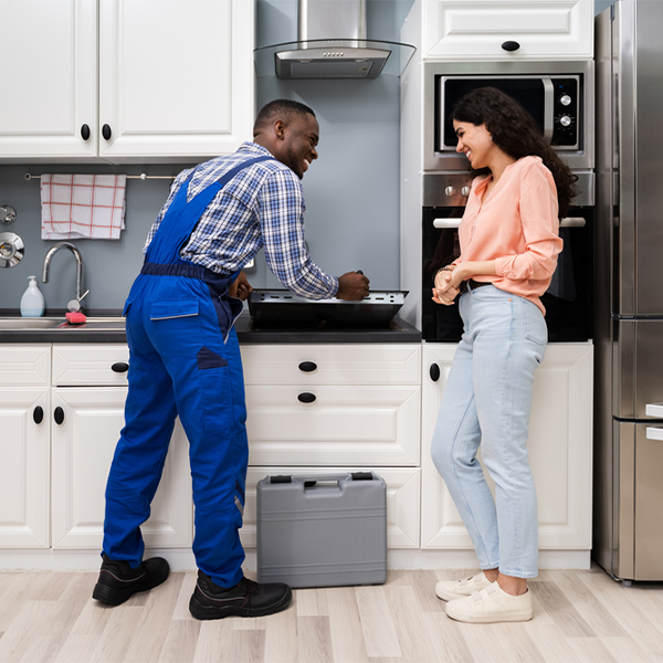 how long does it typically take to complete cooktop repair services in Rock WV